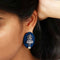 Oval Charm Lakshmi Earrings - The Earth Store - Fashion Accessories